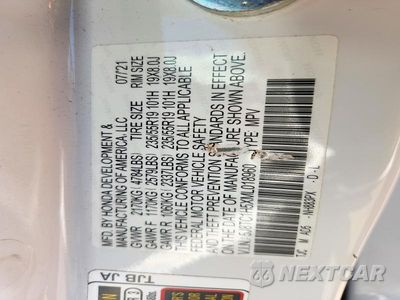 Zdjęcie 14 z 14 samochodu: 2021 ACURA RDX TECHNOLOGY VIN:5J8TC1H5XML018960 - miniatura