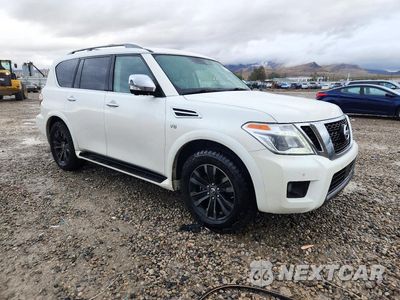 Czwarte zdjęcie samochodu z boku: 2019 NISSAN ARMADA PLATINUM VIN:JN8AY2NE9K9759584 - miniatura