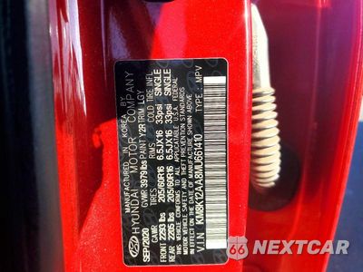 Zdjęcie 13 z 13 samochodu: 2021 HYUNDAI KONA SE VIN:KM8K12AA8MU661410 - miniatura