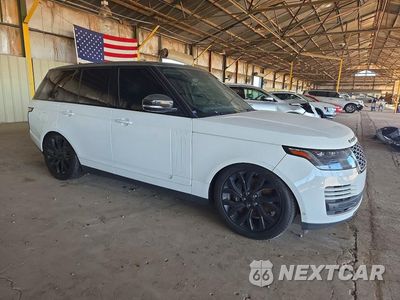 Czwarte zdjęcie samochodu z boku: 2018 LAND ROVER RANGE ROVER SUPERCHARGED VIN:SALGS2RE0JA383218 - miniatura