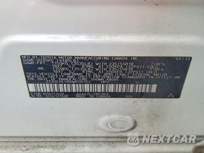 Zdjęcie 13 z 13 samochodu: 2013 TOYOTA RAV4 LIMITED VIN:2T3YFREV6DW020152 - miniatura