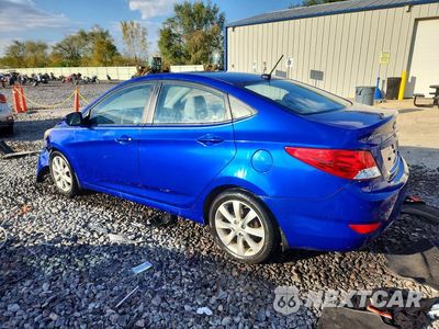 Drugie zdjęcie samochodu z przodu: 2013 HYUNDAI ACCENT GLS VIN:KMHCU4AEXDU340155 - miniatura