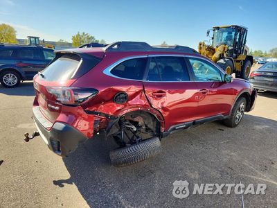 Trzecie zdjęcie samochodu z tyłu: 2020 SUBARU OUTBACK LIMITED VIN:4S4BTALC9L3114623 - miniatura