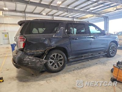 Trzecie zdjęcie samochodu z tyłu: 2023 CHEVROLET SUBURBAN K1500 Z71 VIN:1GNSKDKD7PR546446 - miniatura