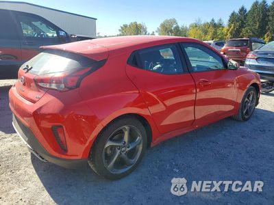 Trzecie zdjęcie samochodu z tyłu: 2019 HYUNDAI VELOSTER 2.0L VIN:KMHTG6AF0KU012381 - miniatura