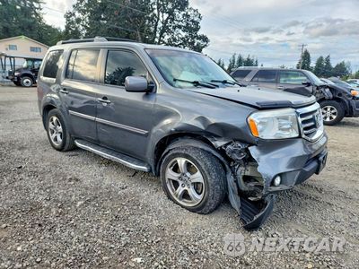 Czwarte zdjęcie samochodu z boku: 2012 HONDA PILOT EXL VIN:5FNYF4H62CB053645 - miniatura