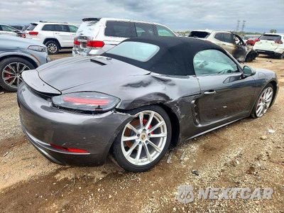 Trzecie zdjęcie samochodu z tyłu: 2024 PORSCHE BOXSTER S VIN:WP0CB2A87RS223015 - miniatura