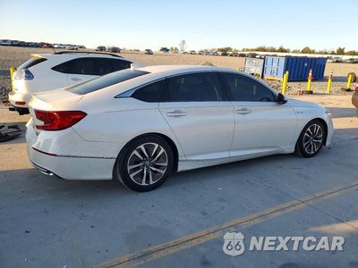Trzecie zdjęcie samochodu z tyłu: 2019 HONDA ACCORD TOURING HYBRID VIN:1HGCV3F96KA015266 - miniatura