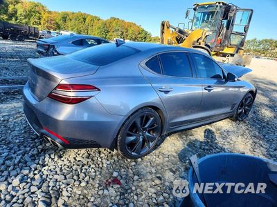 Trzecie zdjęcie samochodu z tyłu: 2023 GENESIS G70 2.0T VIN:KMTG34TA7PU131996 - miniatura