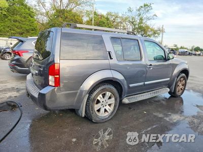 Trzecie zdjęcie samochodu z tyłu: 2012 NISSAN PATHFINDER S VIN:5N1AR1NB5CC631058 - miniatura