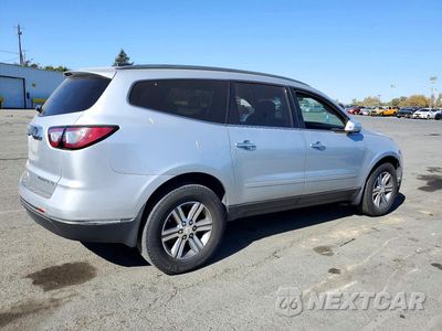 Trzecie zdjęcie samochodu z tyłu: 2016 CHEVROLET TRAVERSE LT VIN:1GNKRHKD1GJ126831 - miniatura