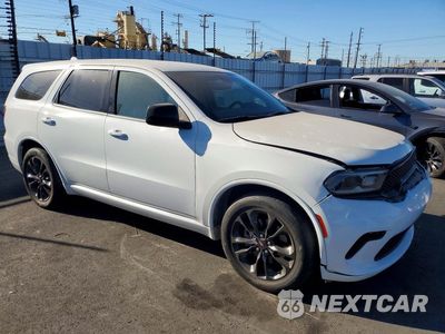 Czwarte zdjęcie samochodu z boku: 2021 DODGE DURANGO SXT VIN:1C4RDHAG1MC555212 - miniatura