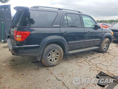 Trzecie zdjęcie samochodu z tyłu: 2003 TOYOTA SEQUOIA LIMITED VIN:5TDZT38A53S179859 - miniatura