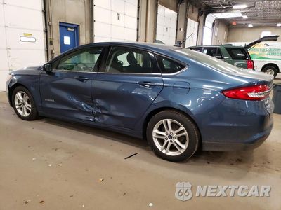 Drugie zdjęcie samochodu z przodu: 2018 FORD FUSION SE HYBRID VIN:3FA6P0LU8JR281136 - miniatura