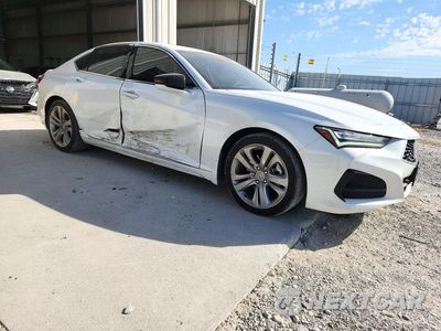 Czwarte zdjęcie samochodu z boku: 2023 ACURA TLX TECHNOLOGY VIN:19UUB5F44PA003492 - miniatura