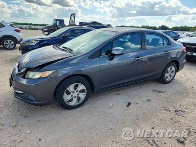 2013 HONDA CIVIC LX 2HGFB2F52DH560317 - główne zdjęcie licytacji z USA - miniatura