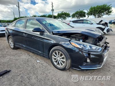Czwarte zdjęcie samochodu z boku: 2018 HYUNDAI SONATA SE VIN:5NPE24AF2JH699226 - miniatura