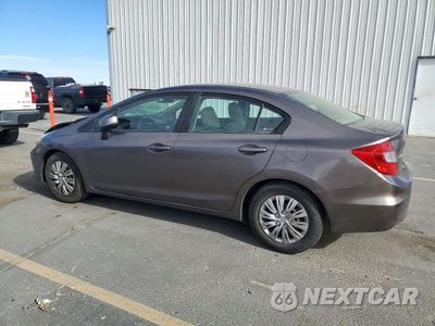 Drugie zdjęcie samochodu z przodu: 2012 HONDA CIVIC LX VIN:2HGFB2F54CH588666 - miniatura