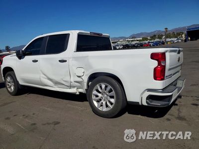 Drugie zdjęcie samochodu z przodu: 2022 CHEVROLET SILVERADO LTD C1500 CUSTOM VIN:3GCPWBEK1NG203307 - miniatura