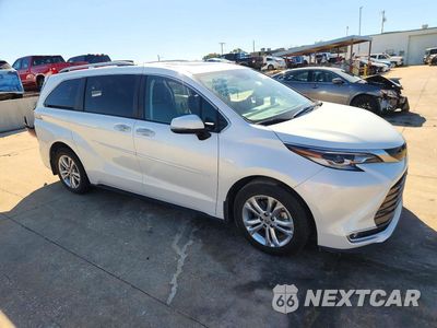 Czwarte zdjęcie samochodu z boku: 2022 TOYOTA SIENNA PLATINUM 7-PASSENGER VIN:5TDESKFC8NS040828 - miniatura