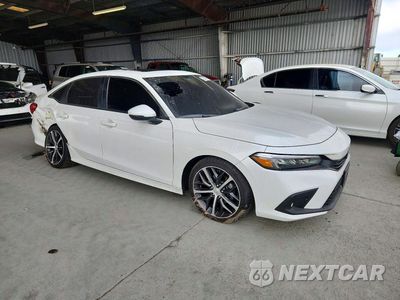 Czwarte zdjęcie samochodu z boku: 2024 HONDA CIVIC TOURING VIN:2HGFE1F99RH310570 - miniatura