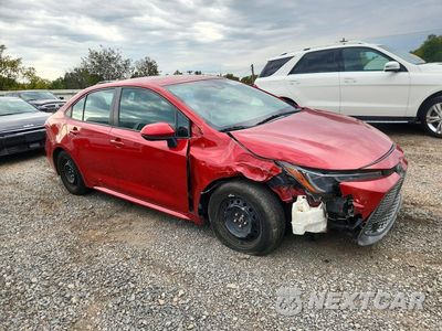 Czwarte zdjęcie samochodu z boku: 2021 TOYOTA COROLLA LE VIN:5YFEPMAE6MP180003 - miniatura
