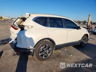 Trzecie zdjęcie samochodu z tyłu: 2017 HONDA CR-V TOURING VIN:5J6RW1H91HL014282 - miniatura