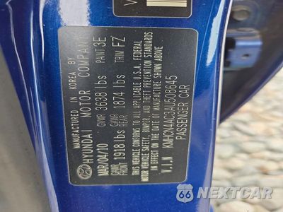 Zdjęcie 13 z 13 samochodu: 2010 HYUNDAI ACCENT GLS VIN:KMHCN4AC3AU508645 - miniatura