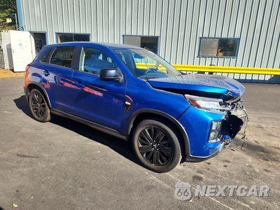 Czwarte zdjęcie samochodu z boku: 2021 MITSUBISHI OUTLANDER SPORT ES VIN:JA4ARUAU4MU027441 - miniatura