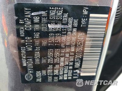 Zdjęcie 13 z 13 samochodu: 2025 HYUNDAI TUCSON N LINE VIN:KM8JFDD17SU252476 - miniatura