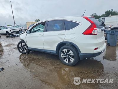 Drugie zdjęcie samochodu z przodu: 2015 HONDA CR-V TOURING VIN:5J6RM3H99FL026761 - miniatura