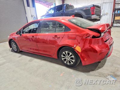 Drugie zdjęcie samochodu z przodu: 2021 TOYOTA COROLLA LE VIN:JTDEAMDE2MJ023568 - miniatura