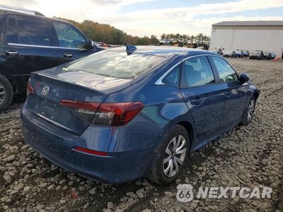 Trzecie zdjęcie samochodu z tyłu: 2025 HONDA CIVIC LX VIN:2HGFE2F24SH576755 - miniatura
