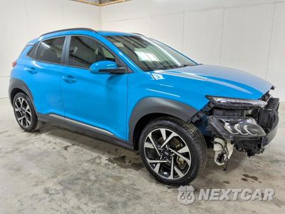 Czwarte zdjęcie samochodu z boku: 2022 HYUNDAI KONA LIMITED VIN:KM8K53A38NU777963 - miniatura