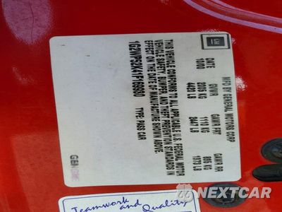 Zdjęcie 12 z 12 samochodu: 2001 PONTIAC GRAND PRIX VIN:1G2WP52K41F169930 - miniatura