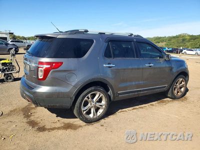 Trzecie zdjęcie samochodu z tyłu: 2014 FORD EXPLORER LIMITED VIN:1FM5K8F80EGB77590 - miniatura