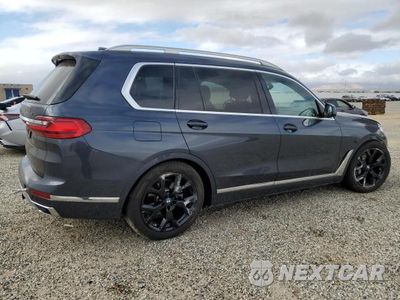 Trzecie zdjęcie samochodu z tyłu: 2022 BMW X7 XDRIVE40I VIN:5UXCW2C02N9L84996 - miniatura