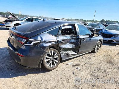 Trzecie zdjęcie samochodu z tyłu: 2023 HONDA CIVIC EXL VIN:19XFL1H70PE016435 - miniatura