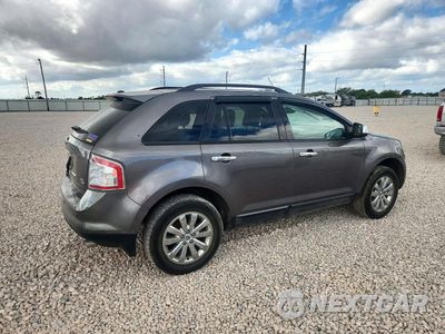 Trzecie zdjęcie samochodu z tyłu: 2010 FORD EDGE SEL VIN:2FMDK4JC2ABA20791 - miniatura