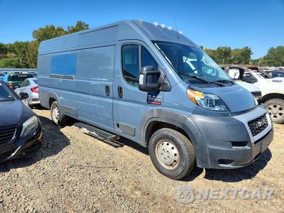 Czwarte zdjęcie samochodu z boku: 2021 RAM PROMASTER 3500 DELIVERY VAN VIN:3C6MRVJGXME544669 - miniatura