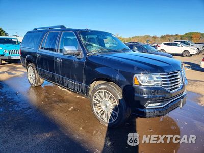 Czwarte zdjęcie samochodu z boku: 2016 LINCOLN NAVIGATOR L SELECT VIN:5LMJJ3JT0GEL01384 - miniatura