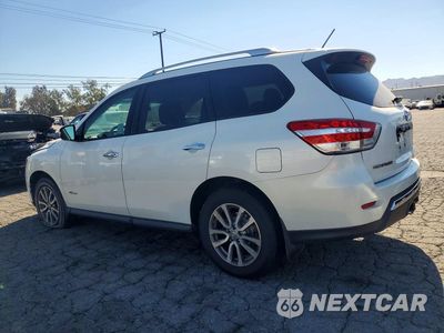 Drugie zdjęcie samochodu z przodu: 2014 NISSAN PATHFINDER HYBRID SV VIN:5N1CR2MM8EC631513 - miniatura