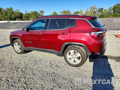 Drugie zdjęcie samochodu z przodu: 2022 JEEP COMPASS LATITUDE VIN:3C4NJCBBXNT155989 - miniatura