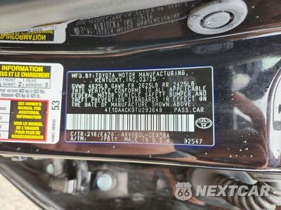 Zdjęcie 12 z 12 samochodu: 2026 TOYOTA CAMRY NIGHTSHADE VIN:4T1DAACK9TU293648 - miniatura
