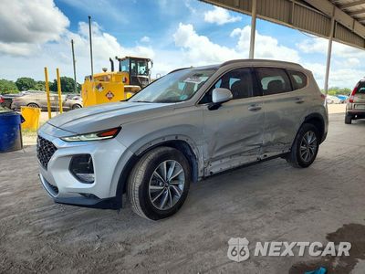 2019 HYUNDAI SANTA FE LIMITED 2.4L 5NMS53AD8KH052850 - główne zdjęcie licytacji z USA - miniatura