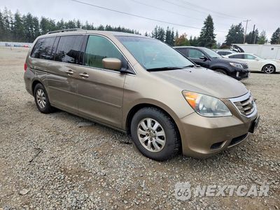 Czwarte zdjęcie samochodu z boku: 2009 HONDA ODYSSEY EXL VIN:5FNRL38719B052804 - miniatura