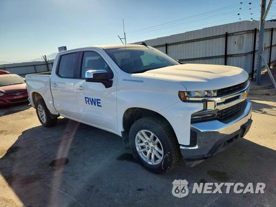 Czwarte zdjęcie samochodu z boku: 2019 CHEVROLET SILVERADO K1500 LT VIN:3GCUYDED0KG270082 - miniatura