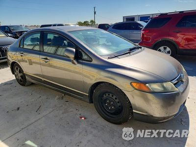 Czwarte zdjęcie samochodu z boku: 2006 HONDA CIVIC LX VIN:1HGFA16586L062822 - miniatura