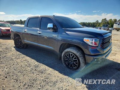 Czwarte zdjęcie samochodu z boku: 2019 TOYOTA TUNDRA PLATINUM VIN:5TFAY5F19KX851413 - miniatura
