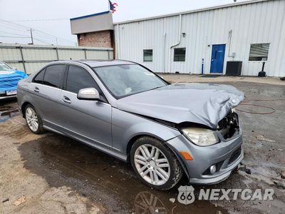 Czwarte zdjęcie samochodu z boku: 2009 MERCEDES-BENZ C 300 VIN:WDDGF54X99R043980 - miniatura